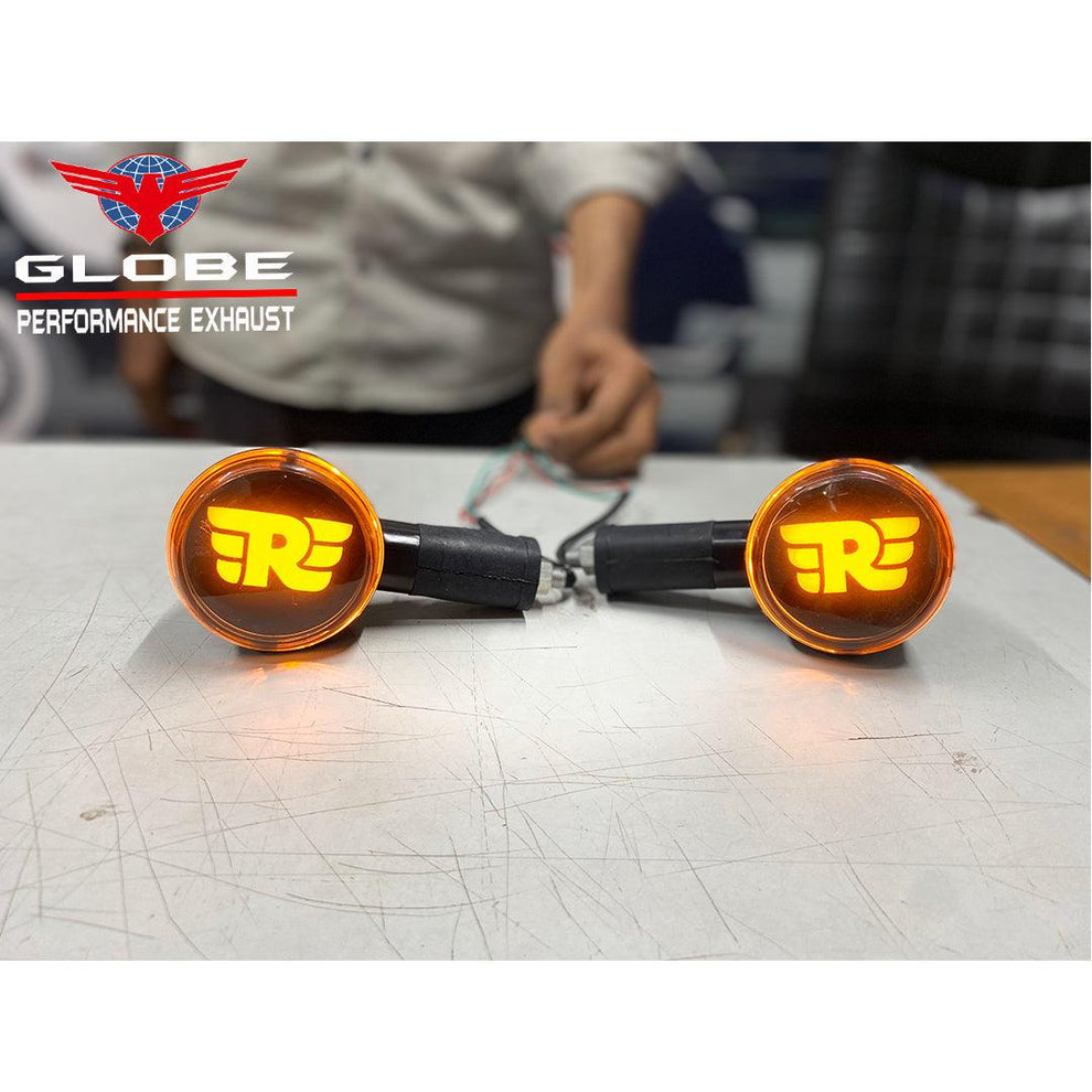 Globe Moto R Logo Indicator For Classic 350 & Standard 350