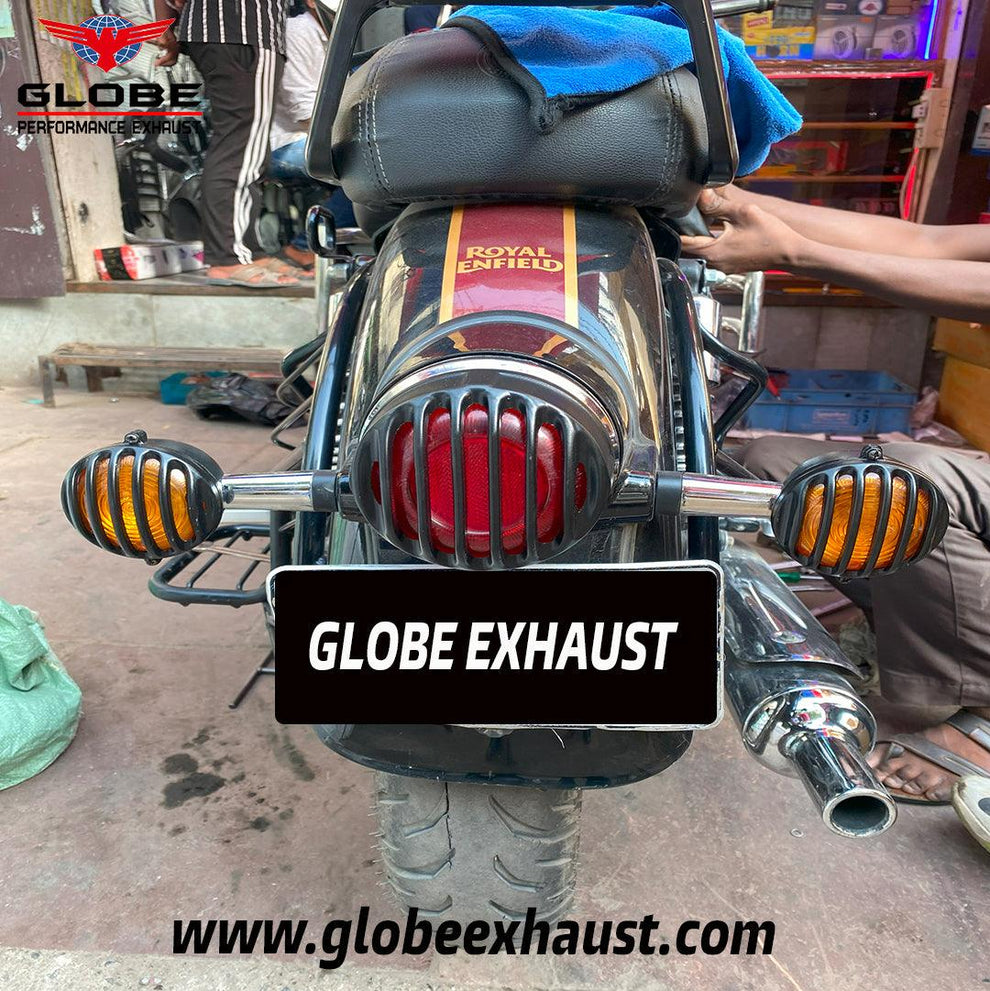 Globe Moto Grill Set For New Classic Reborn