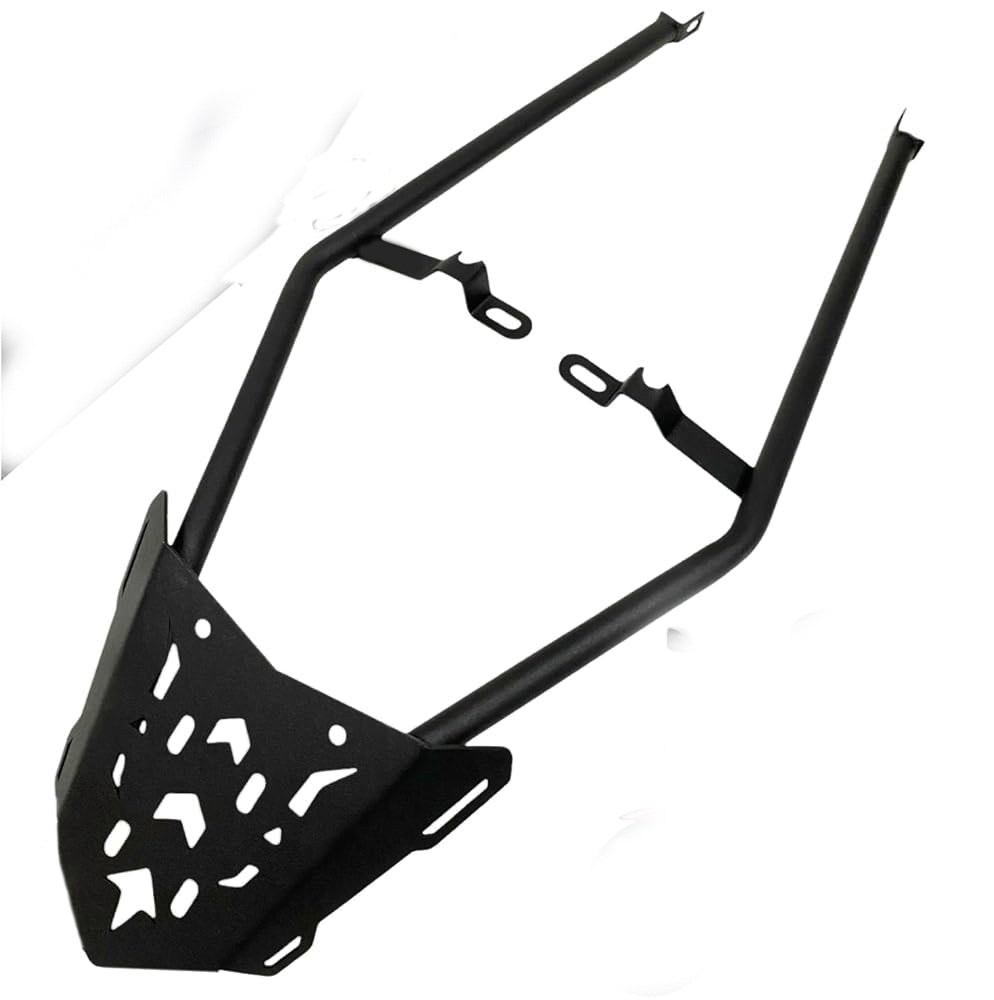 Raider 125 Saddle Stay And Top Rack Matt Black for Saddle Bags | Heavy-Duty Carrier Support