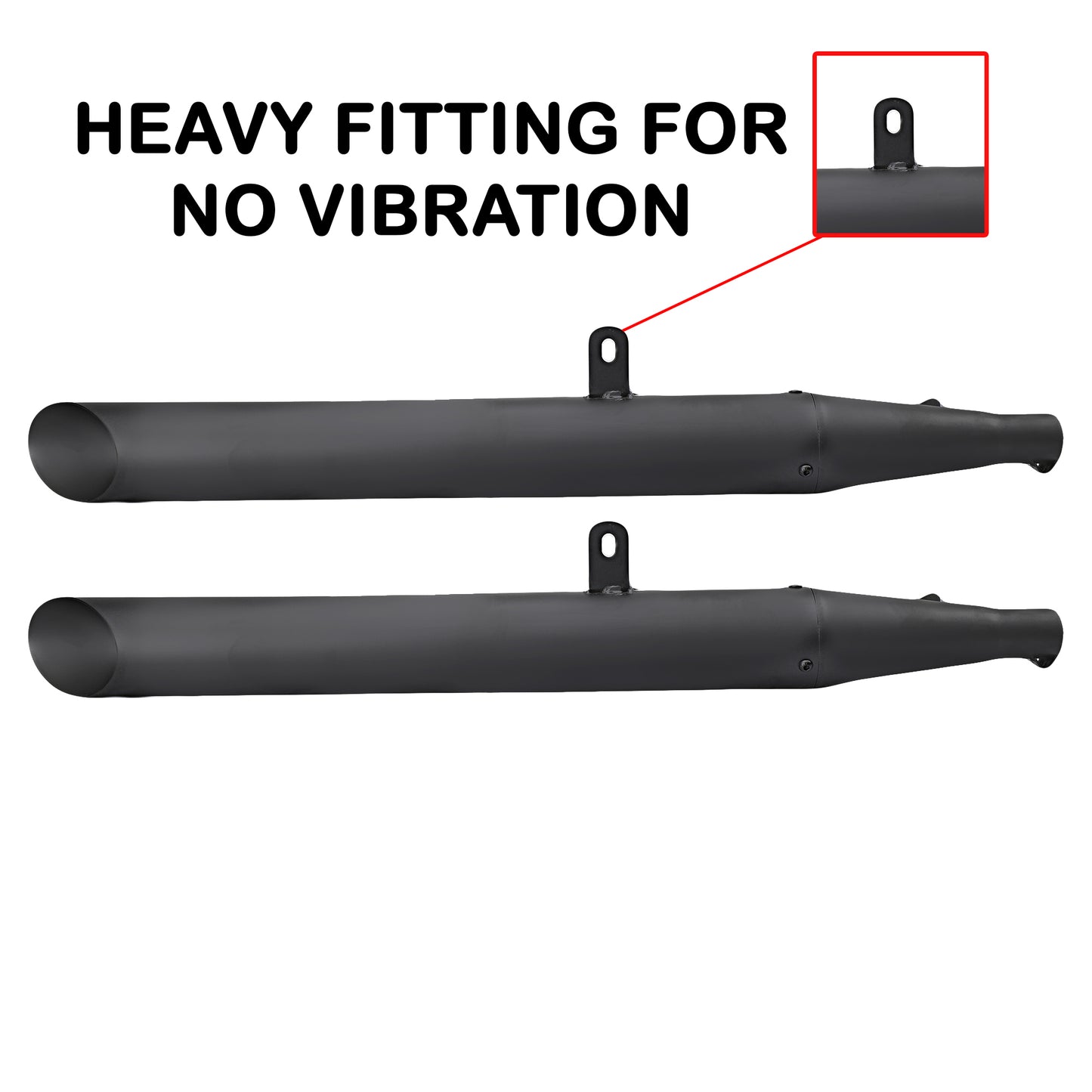 Globe Exhaust Slasher Exhaust For Jawa & Yezdi