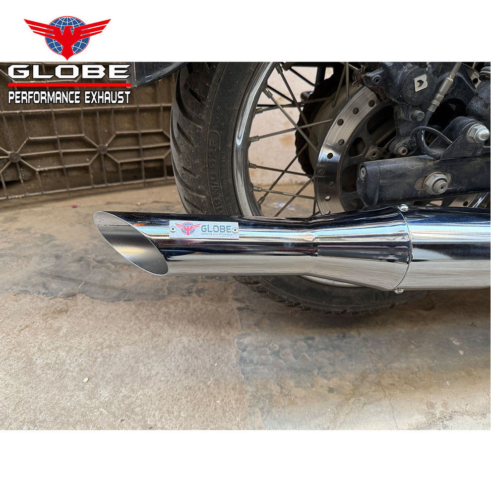 Globe Exhaust Booster Performance For New Classic Reborn & New Standard Chrome
