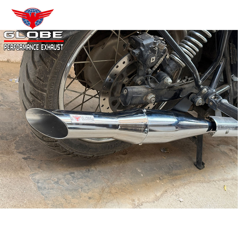 Globe Exhaust Booster Performance For New Classic Reborn & New Standard Chrome