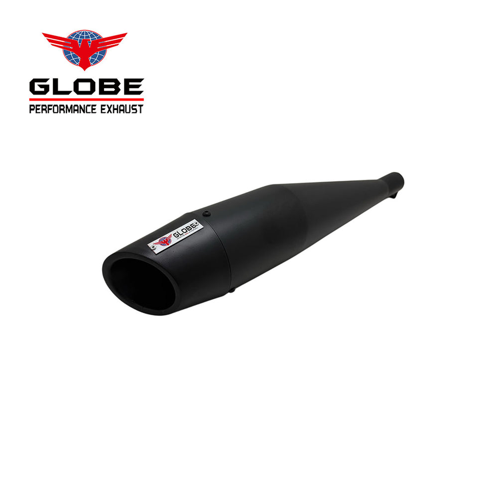 Globe Exhaust Dolphin Premium Black For New Classic Reborn & New Standard & Meteor 350