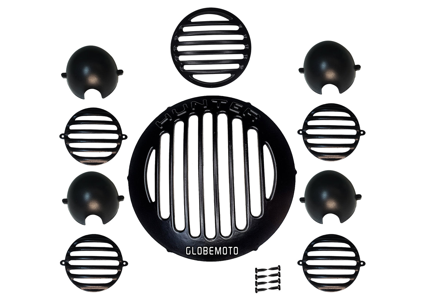 Globe Moto Full Grill Set For Hunter 350