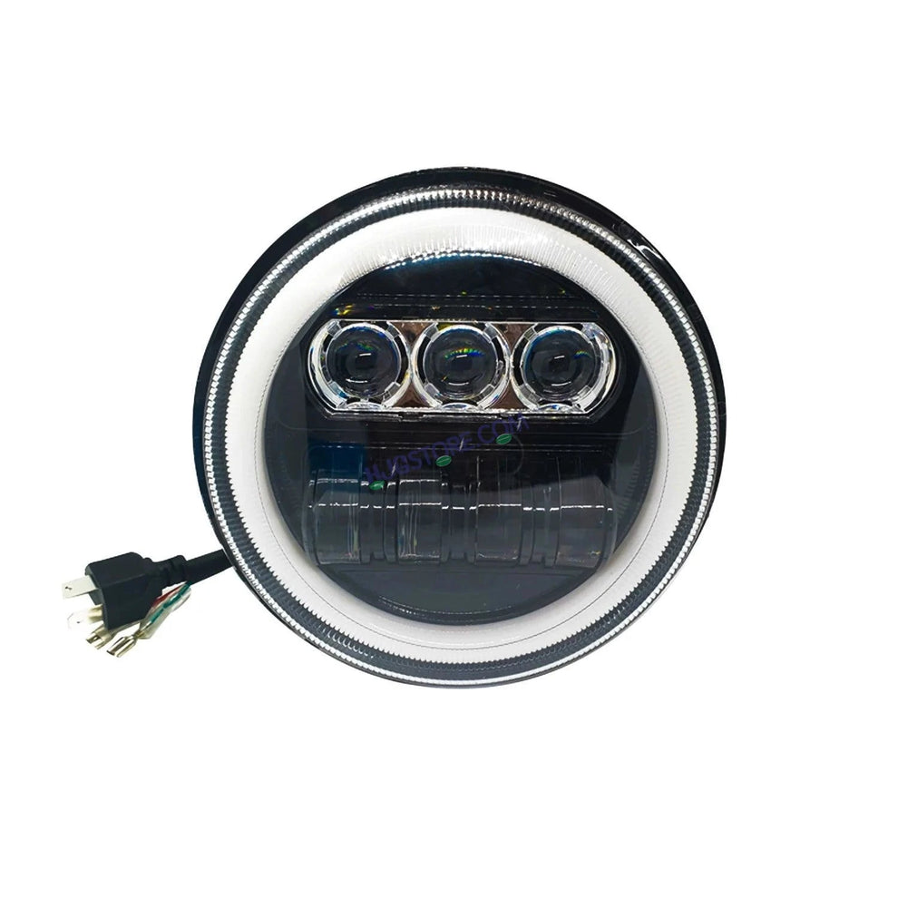 Globe Moto HJG 7 Lens Full Ring Headlight For Jawa