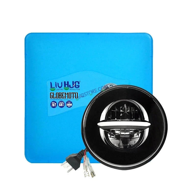 Globe Moto HJG Minus 7 Inch Headlight