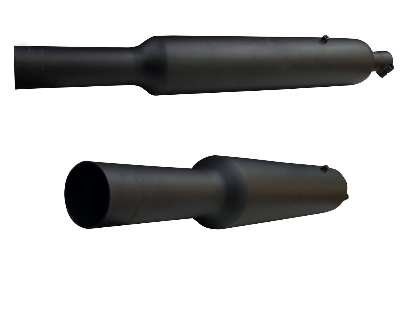 Globe Exhaust Long punjab Black For New Classic Reborn & New Standard