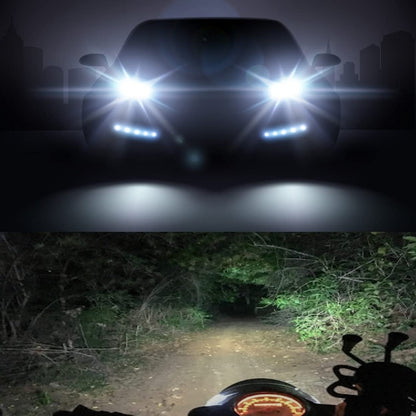 Globe moto H4 LED Bike Headlight Bulb – Super Bright Motorcycle Light, Universal Fit, Long Life
