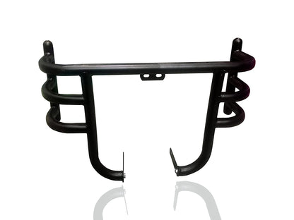 Globe Moto Airfly Leg Guard Black | Heavy Duty Crash Guard for Classic 350 & 500