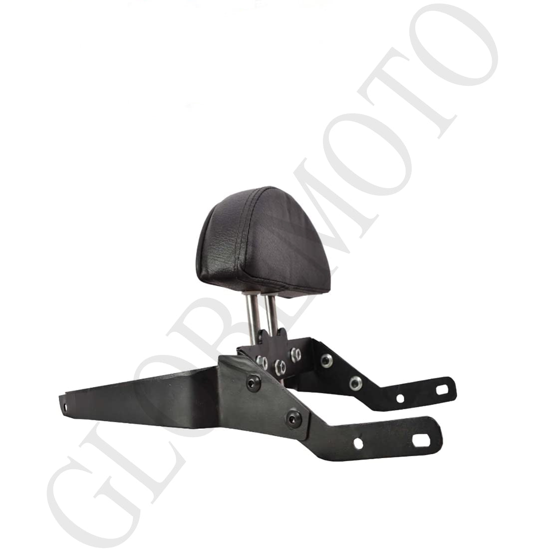 Classic 350 Adjustable Rider Backrest | Premium Comfort Seat Support with Heavy Duty Mounting Bracket