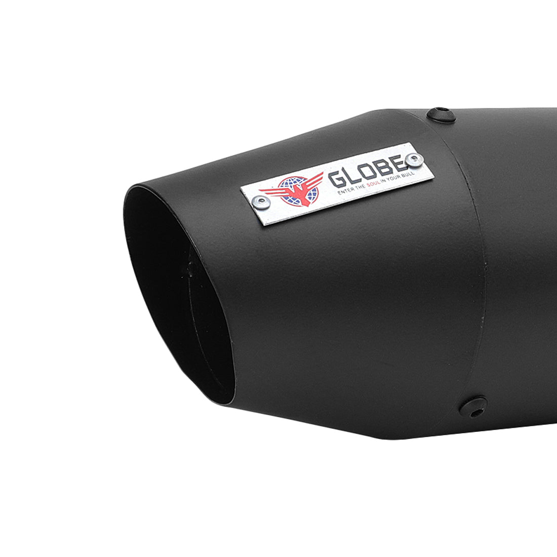 Globe Exhaust Dolphin Black For Classic 350 & Standard 350