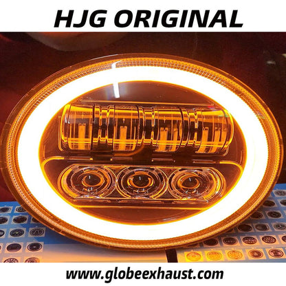 Globe Moto HJG 7 Lens Full Ring Headlight For Jawa