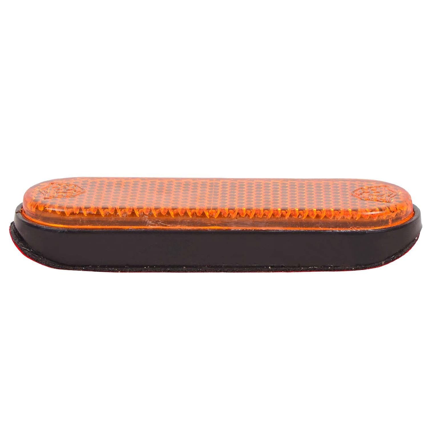 globe moto Front Fork Bike Reflector (Amber) | Motorcycle Shocker Side Reflector Light | High Visibility Safety Reflector for Bikes
