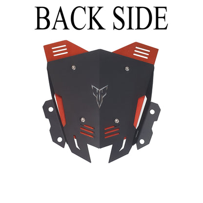 MT-15 Metal Visor | Premium Metal Visor | Stylish & Durable Bike Accessory