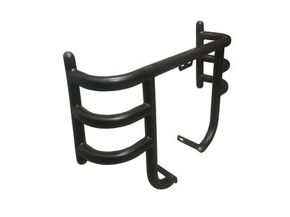 Globe Moto Airfly Leg Guard Black | Heavy Duty Crash Guard for Classic 350 & 500