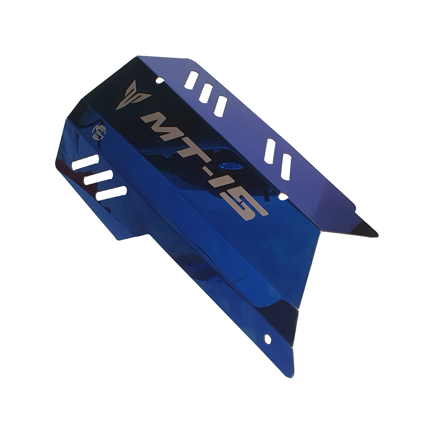 MT-15 Blue Silencer Plate | Stylish & Durable Exhaust Cover for MT-15