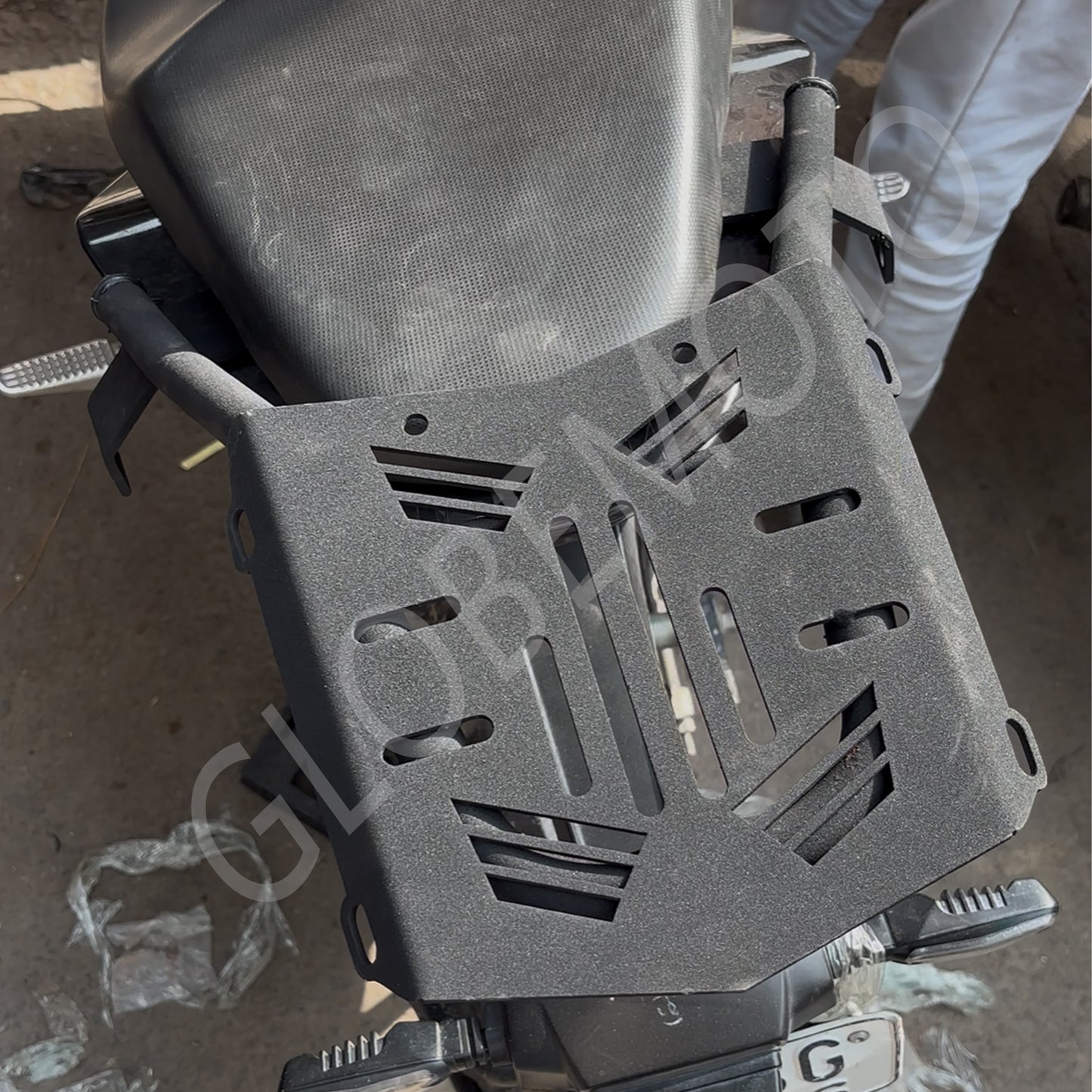 Hero Xtreme 125R Top Rack Black | Heavy Duty Luggage Carrier Rack for Touring & Daily Use