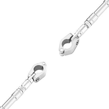 Globe Moto Handle Vibration Rod Silver