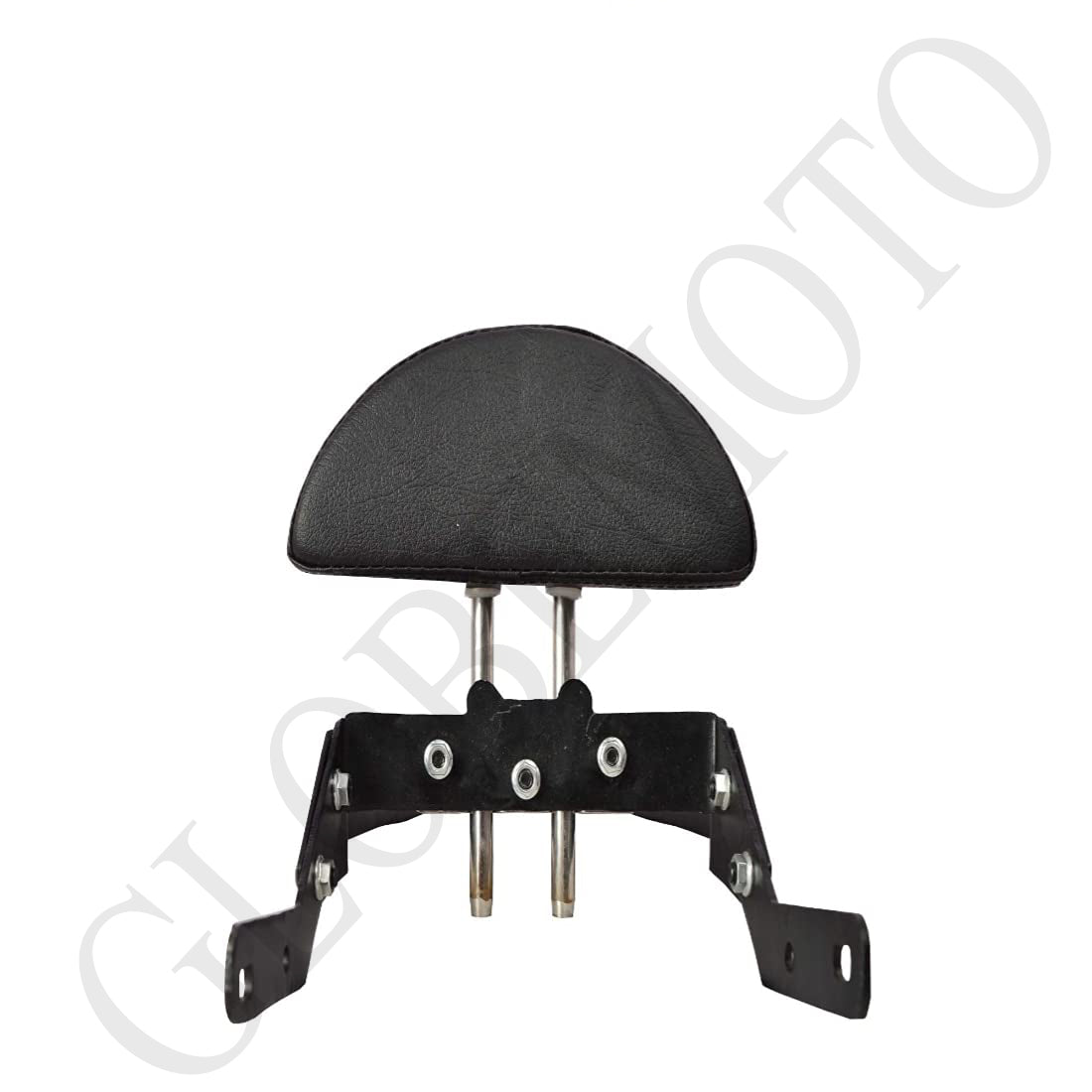 Classic 350 Adjustable Rider Backrest | Premium Comfort Seat Support with Heavy Duty Mounting Bracket