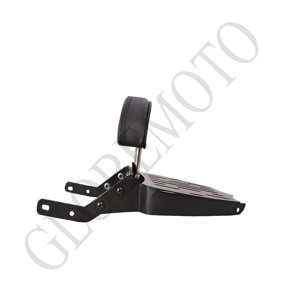 Classic 350 Adjustable Rider Backrest | Premium Comfort Seat Support with Heavy Duty Mounting Bracket