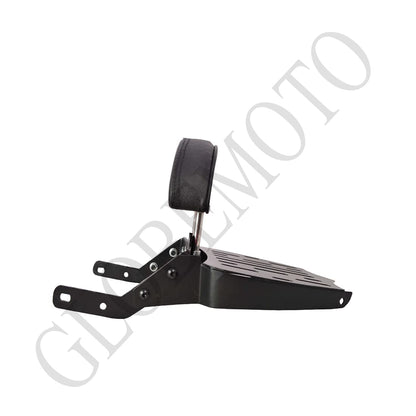 Classic 350 Adjustable Rider Backrest | Premium Comfort Seat Support with Heavy Duty Mounting Bracket