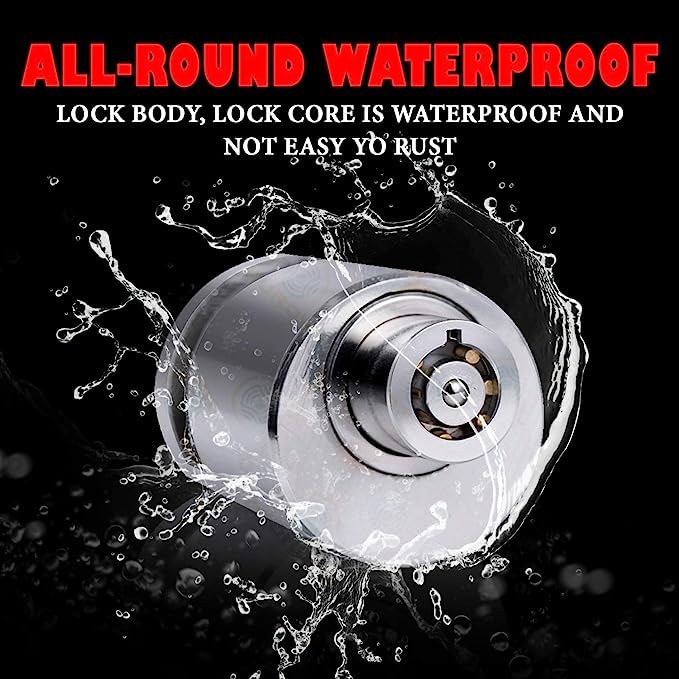 Globe Moto Silver Round Bike Disc Lock – Heavy Duty Anti-Theft Motorcycle & Bicycle Security Lock