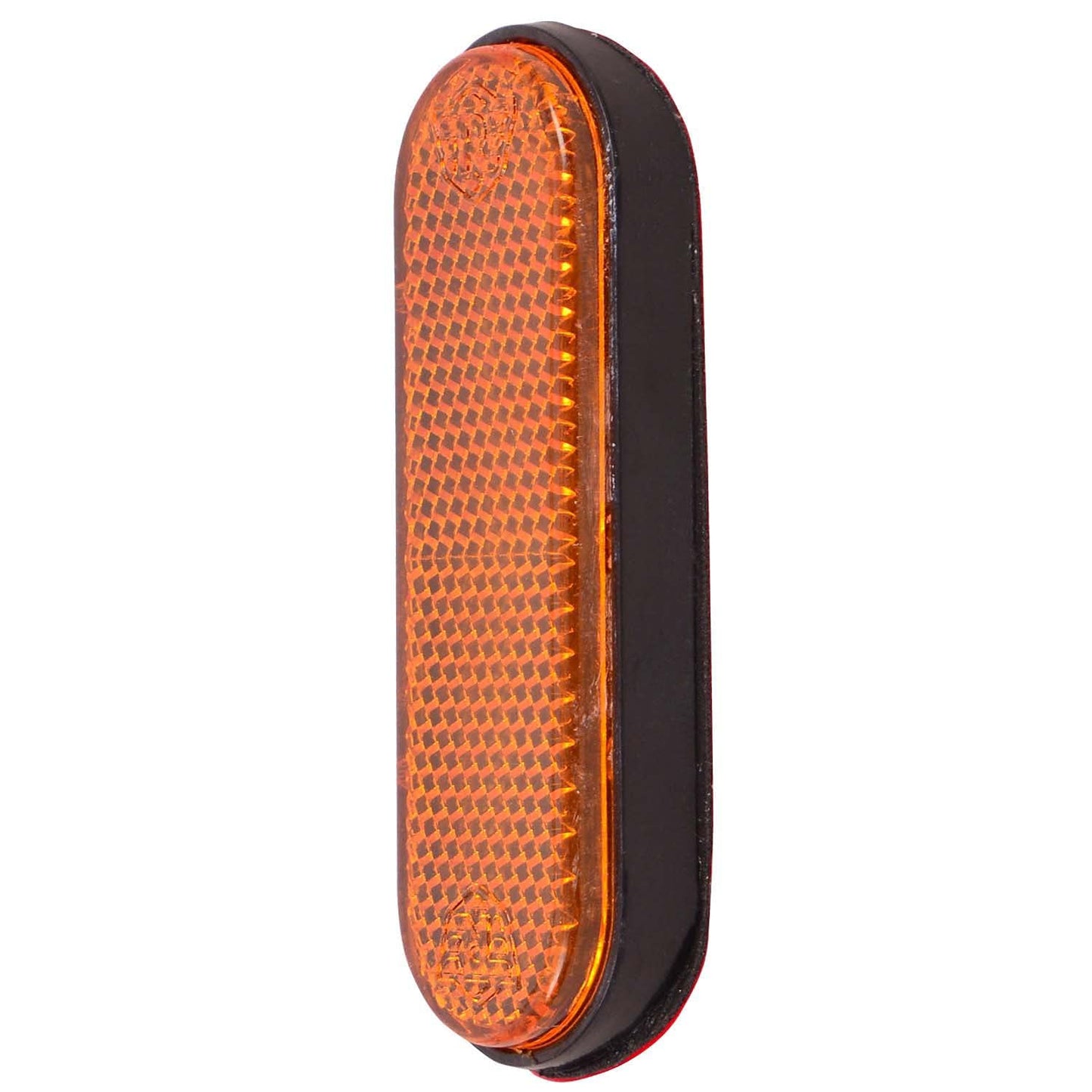 globe moto Front Fork Bike Reflector (Amber) | Motorcycle Shocker Side Reflector Light | High Visibility Safety Reflector for Bikes