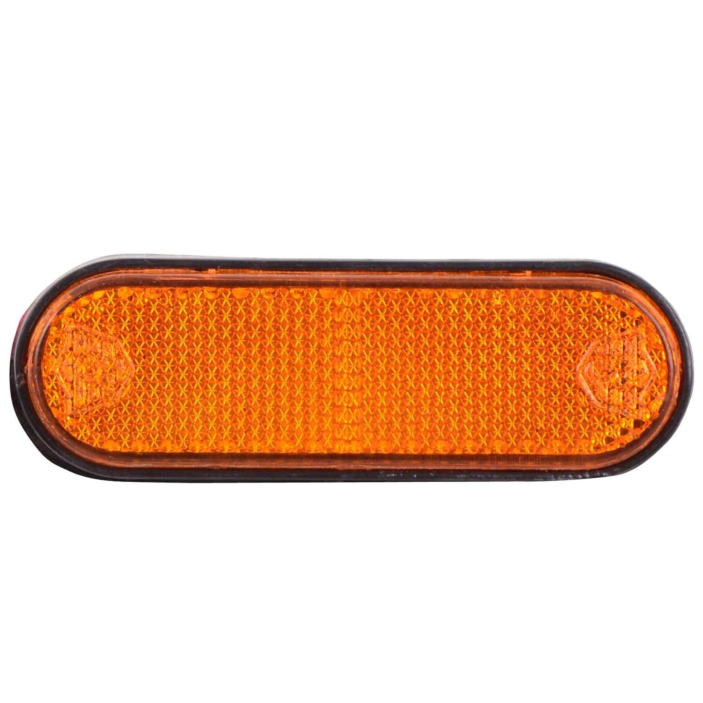globe moto Front Fork Bike Reflector (Amber) | Motorcycle Shocker Side Reflector Light | High Visibility Safety Reflector for Bikes