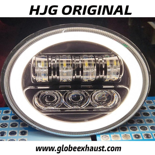 Globe Moto HJG 7 Lens Full Ring Headlight For Jawa