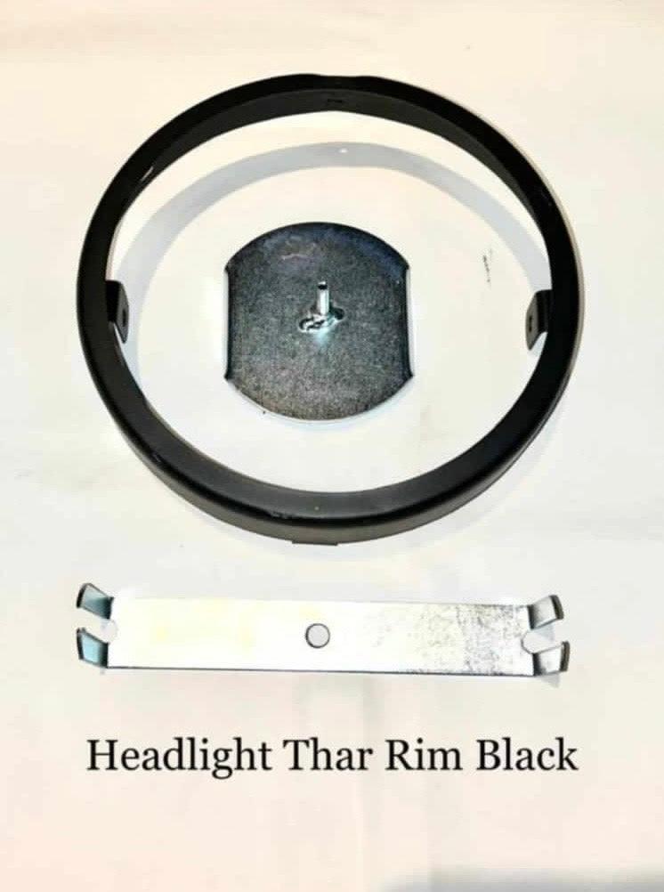 Globe Moto Headlight Ring Black For New Classic Reborn & New Standard & Meteor 350