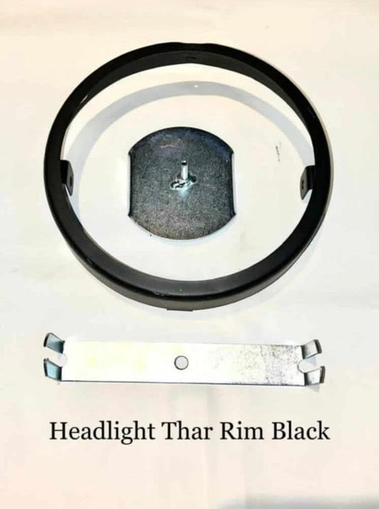 Globe Moto Headlight Ring Black For New Classic Reborn & New Standard & Meteor 350