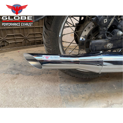 Globe Exhaust Booster Performance For New Classic Reborn & New Standard Chrome