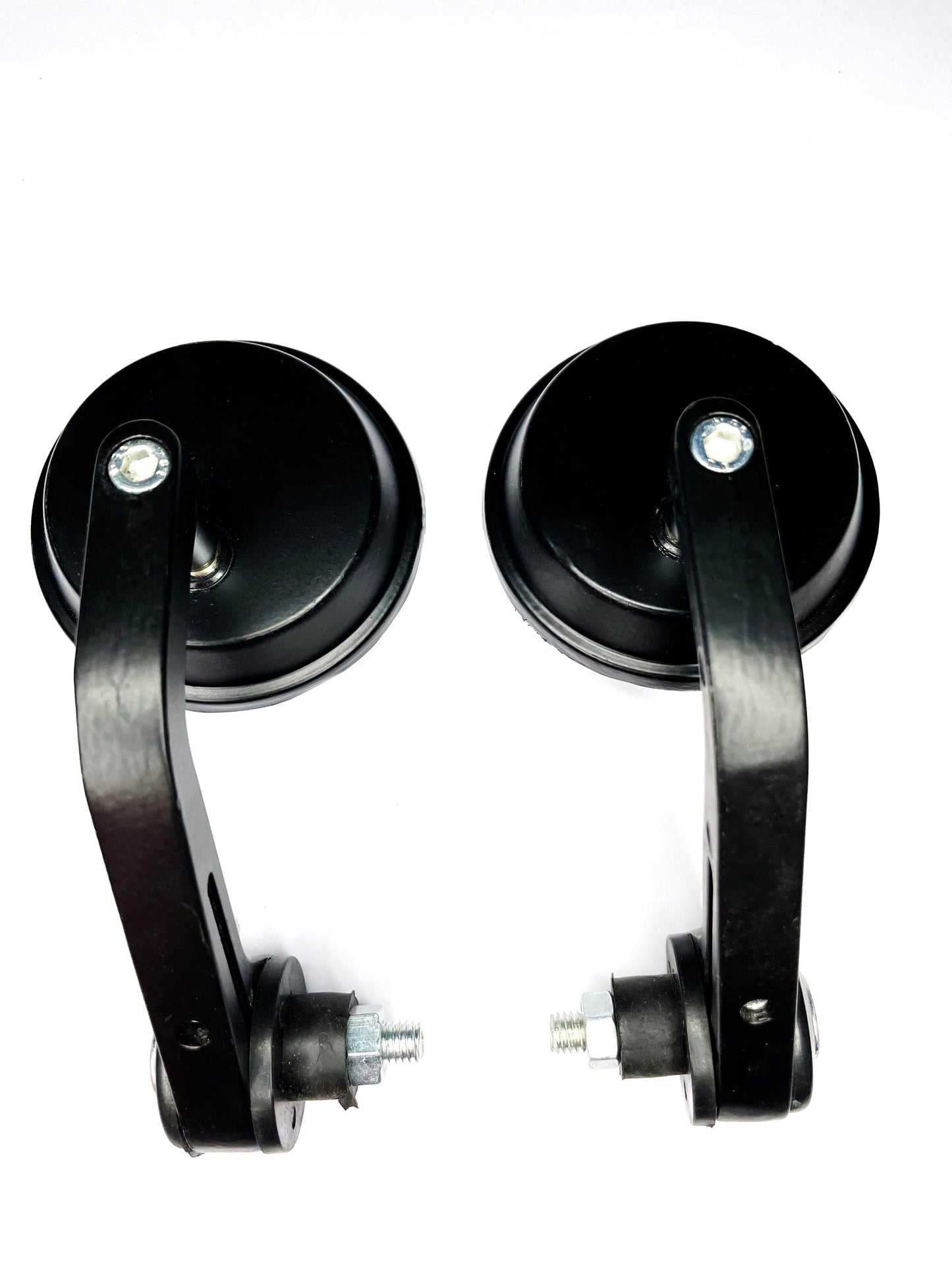 Bike Round Bar End Mirror – Universal Motorcycle Handlebar End Rear View Mirror Globe Moto