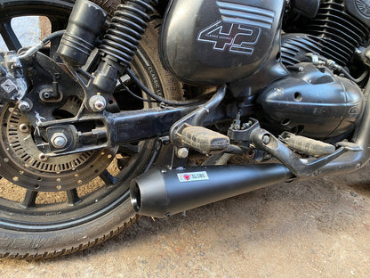 Globe Exhaust Megaphone Xtreme Black For Jawa