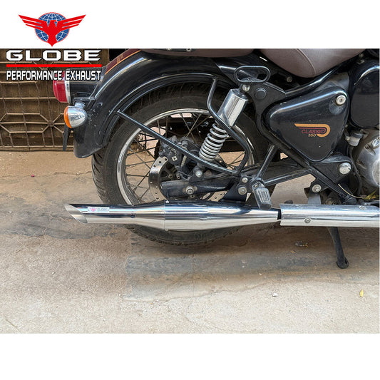 Globe Exhaust Booster Performance For New Classic Reborn & New Standard Chrome