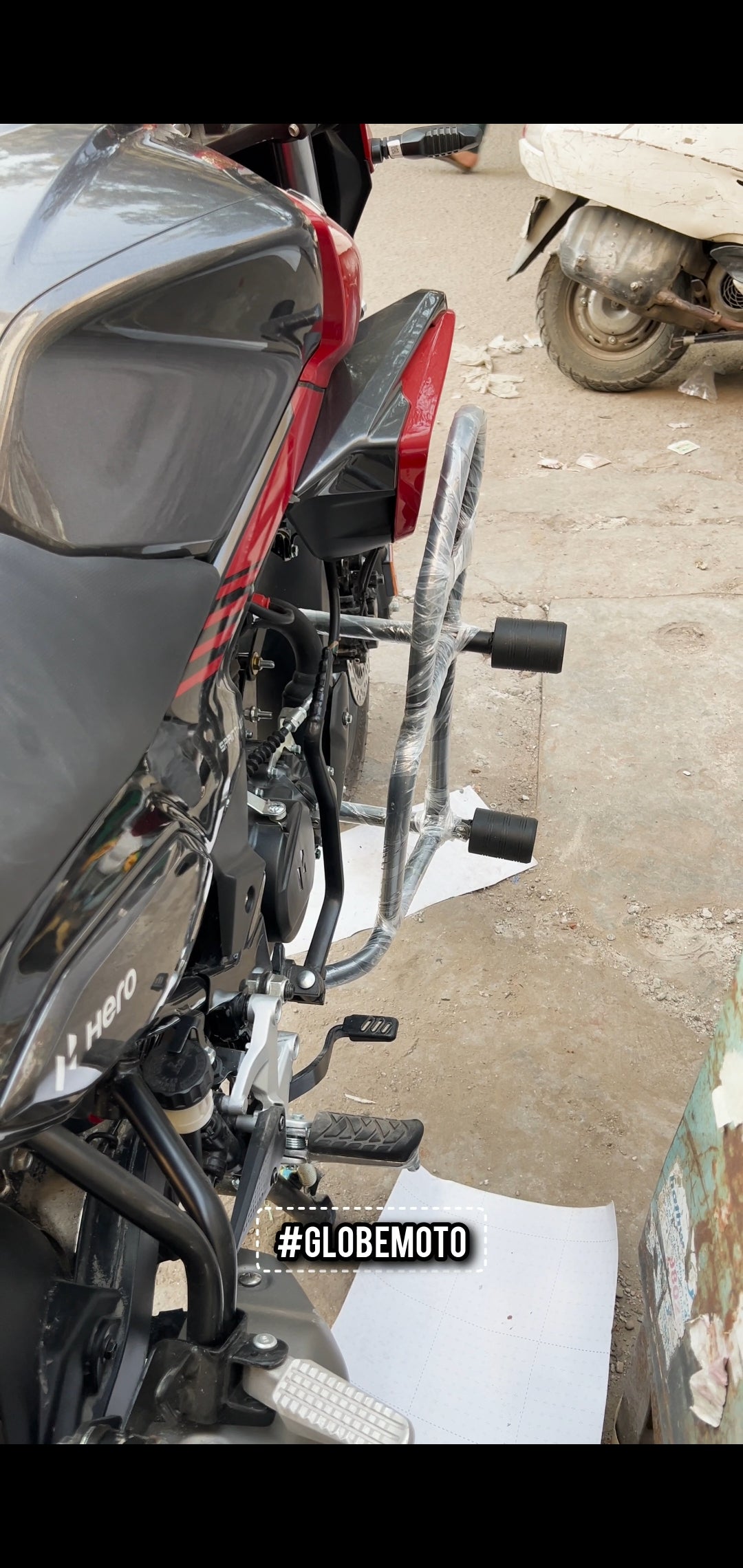 Xtreme 125 Heavy Crash Guard – Premium Bike Safety Bar