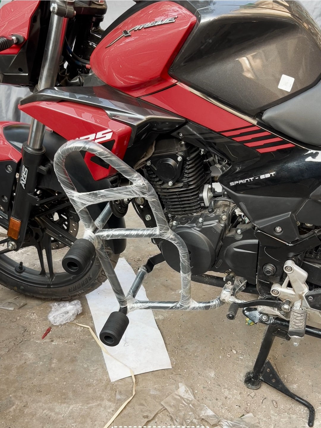 Xtreme 125 Heavy Crash Guard – Premium Bike Safety Bar
