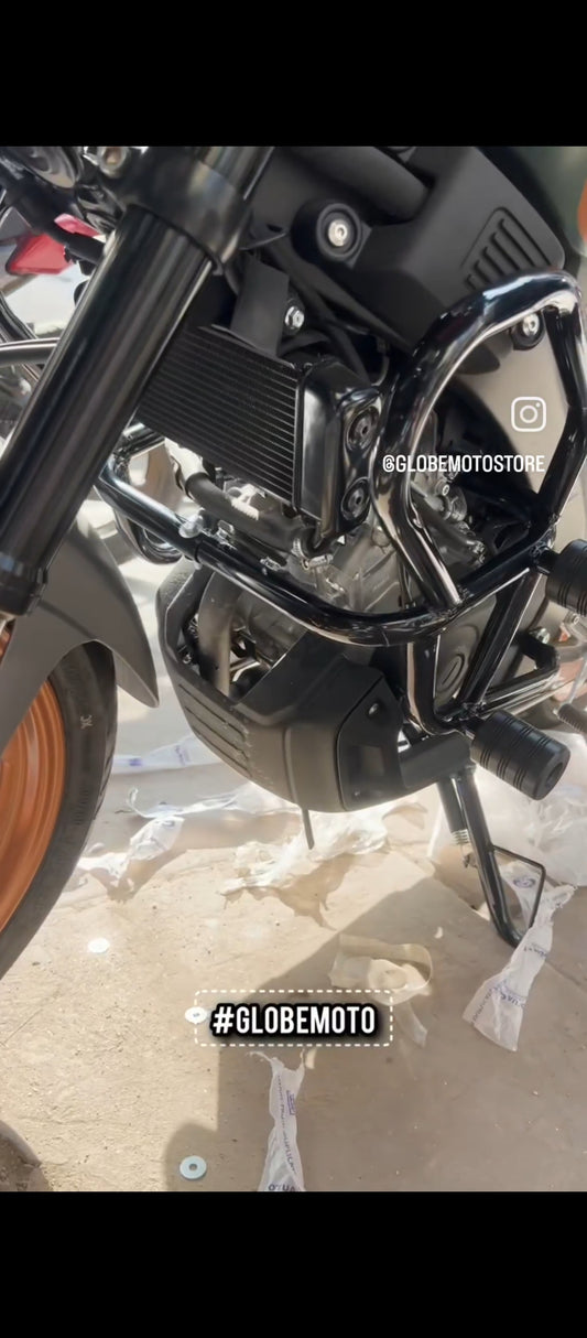 XSR 155 Crash Guard | Heavy-Duty Engine Protection Bar for XSR 155 Globe Moto
