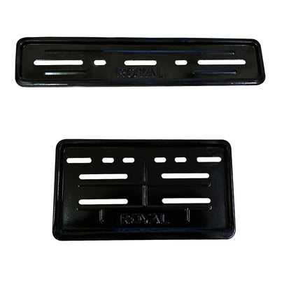 Globe Moto Premium Metal Number Plate Frame for Bike – Heavy-Duty License Plate Holder for Motorcycles
