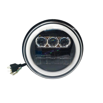 Globe Moto HJG 7 Lens Full Ring Headlight For Jawa